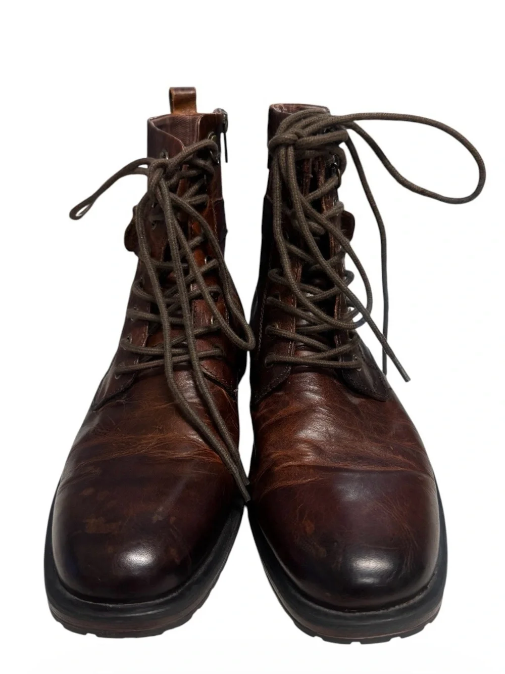 Aston Grey Collection Rockcastle 2 Brown Leather Men’s Boots Size 9.5